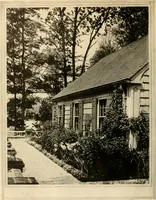 An illustration from House & garden's book of gardens; containing over four hundred illustrations of special flower types, plans and suggestions for landscape work, a complete gardener's calendar of the year's activities, planting and spraying tables, and a portfolio of beautiful gardens in varied sections of the United States and foreign countries (1921)