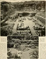 An illustration from House & garden's book of gardens; containing over four hundred illustrations of special flower types, plans and suggestions for landscape work, a complete gardener's calendar of the year's activities, planting and spraying tables, and a portfolio of beautiful gardens in varied sections of the United States and foreign countries (1921)