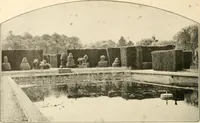 An illustration from House & garden's book of gardens; containing over four hundred illustrations of special flower types, plans and suggestions for landscape work, a complete gardener's calendar of the year's activities, planting and spraying tables, and a portfolio of beautiful gardens in varied sections of the United States and foreign countries (1921)