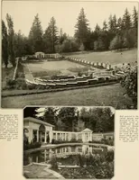 An illustration from House & garden's book of gardens; containing over four hundred illustrations of special flower types, plans and suggestions for landscape work, a complete gardener's calendar of the year's activities, planting and spraying tables, and a portfolio of beautiful gardens in varied sections of the United States and foreign countries (1921)