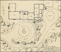 An illustration from House & garden's book of gardens; containing over four hundred illustrations of special flower types, plans and suggestions for landscape work, a complete gardener's calendar of the year's activities, planting and spraying tables, and a portfolio of beautiful gardens in varied sections of the United States and foreign countries (1921)