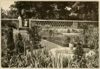 An illustration from House & garden's book of gardens; containing over four hundred illustrations of special flower types, plans and suggestions for landscape work, a complete gardener's calendar of the year's activities, planting and spraying tables, and a portfolio of beautiful gardens in varied sections of the United States and foreign countries (1921)
