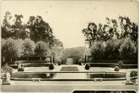 An illustration from House & garden's book of gardens; containing over four hundred illustrations of special flower types, plans and suggestions for landscape work, a complete gardener's calendar of the year's activities, planting and spraying tables, and a portfolio of beautiful gardens in varied sections of the United States and foreign countries (1921)