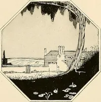 An illustration from House & garden's book of gardens; containing over four hundred illustrations of special flower types, plans and suggestions for landscape work, a complete gardener's calendar of the year's activities, planting and spraying tables, and a portfolio of beautiful gardens in varied sections of the United States and foreign countries (1921)