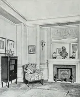 Picture 194 of 223 from House & garden's book of interiors, containing over three hundred illustrations of living rooms, dining rooms, libraries, halls, bedrooms, porches, breakfast rooms, nurseries, kitchens, bathrooms and the use of decorative accessories and curtains, together with practical suggestions for the furnishing and decorating of each type of room in the house (1920), leaf 115