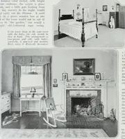 An illustration from House & garden's book of interiors, containing over three hundred illustrations of living rooms, dining rooms, libraries, halls, bedrooms, porches, breakfast rooms, nurseries, kitchens, bathrooms and the use of decorative accessories and curtains, together with practical suggestions for the furnishing and decorating of each type of room in the house (1920)