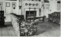 Picture 20 of 223 from House & garden's book of interiors, containing over three hundred illustrations of living rooms, dining rooms, libraries, halls, bedrooms, porches, breakfast rooms, nurseries, kitchens, bathrooms and the use of decorative accessories and curtains, together with practical suggestions for the furnishing and decorating of each type of room in the house (1920), leaf 20