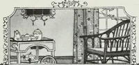 Picture 61 of 223 from House & garden's book of interiors, containing over three hundred illustrations of living rooms, dining rooms, libraries, halls, bedrooms, porches, breakfast rooms, nurseries, kitchens, bathrooms and the use of decorative accessories and curtains, together with practical suggestions for the furnishing and decorating of each type of room in the house (1920), leaf 42