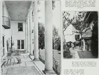 An illustration from House & garden's book of interiors, containing over three hundred illustrations of living rooms, dining rooms, libraries, halls, bedrooms, porches, breakfast rooms, nurseries, kitchens, bathrooms and the use of decorative accessories and curtains, together with practical suggestions for the furnishing and decorating of each type of room in the house (1920)