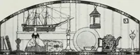 An illustration from House & garden's book of interiors, containing over three hundred illustrations of living rooms, dining rooms, libraries, halls, bedrooms, porches, breakfast rooms, nurseries, kitchens, bathrooms and the use of decorative accessories and curtains, together with practical suggestions for the furnishing and decorating of each type of room in the house (1920)