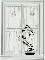 An illustration from House & garden's book of interiors, containing over three hundred illustrations of living rooms, dining rooms, libraries, halls, bedrooms, porches, breakfast rooms, nurseries, kitchens, bathrooms and the use of decorative accessories and curtains, together with practical suggestions for the furnishing and decorating of each type of room in the house (1920)