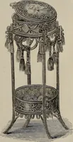 An illustration from Household elegancies : suggestions in household art and tasteful home decorations (1876)