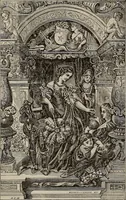 An illustration from Household elegancies : suggestions in household art and tasteful home decorations (1876)