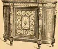 An illustration from Housekeeper's quest : where to find pretty things. (1885)