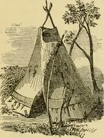 An illustration from The house, a manual of rural architecture, or, How to build country houses and out-buildings : embracing the origin and meaning of the house ; the art of house-building, including planning, style and construction ; desings and descriptions of cottages farm-houses, villas and out-buildings, of various cost and in the different styles of architecture, etc., etc. ; and an appendix containing recipes for paints and washes, stucco, rough-cast, etc. ; and instructions for roofing, building with rough stone, unburnt brick, balloon frames, and the concrete or gravel wall ; with numerous original plans (1866)