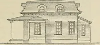 An illustration from The house: a manual of rural architecture: or, How to build country houses and out-buildings .. (1866)