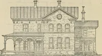 An illustration from The house: a manual of rural architecture: or, How to build country houses and out-buildings .. (1866)