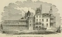 An illustration from The house: a manual of rural architecture: or, How to build country houses and out-buildings .. (1866)