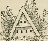 An illustration from The house: a manual of rural architecture: or, How to build country houses and out-buildings .. (1866)