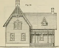 An illustration from The house: a manual of rural architecture: or, How to build country houses and out-buildings .. (1866)