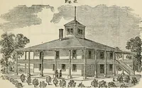 An illustration from The house: a manual of rural architecture: or, How to build country houses and out-buildings .. (1866)