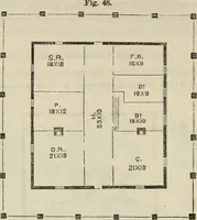 An illustration from The house: a manual of rural architecture: or, How to build country houses and out-buildings .. (1866)