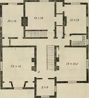 An illustration from The house: a manual of rural architecture: or, How to build country houses and out-buildings .. (1866)