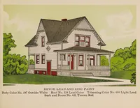 An illustration from Houses : better protected at less cost with Devoe Lead-and-Zinc paint (1900)