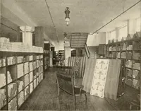 An illustration from House-warming at the new Howland store, Bridgeport, November 18th to 21st, 1908. (1845)