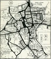An illustration from The housing acts, 1890-1909, and town planning as applied to Great Britain. Containing the provisions of the Housing, Town Planning &c., etc., Act, 1909, and embodying the Town Planning Procedure Regulations (England and Wales), 1910. (1910)