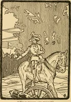 An illustration from How the flag became old glory (1915)