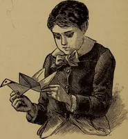An illustration from How? or, Spare hours made profitable for boys and girls (1887)