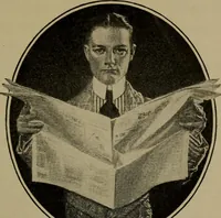 An illustration from How to advertise, a guide to designing, laying out, and composing advertisements (1917)