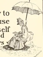 An illustration from How to amuse yourself and others. The American girl's handy book (1887)