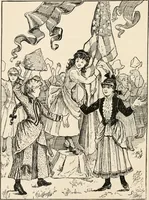 An illustration from How to amuse yourself and others. The American girl's handy book (1887)