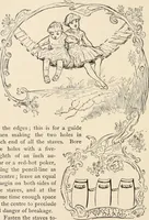 An illustration from How to amuse yourself and others. The American girl's handy book (1887)