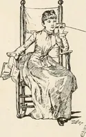 An illustration from How to amuse yourself and others. The American girl's handy book (1887)