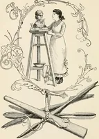 An illustration from How to amuse yourself and others. The American girl's handy book (1887)