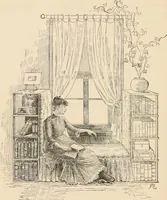 An illustration from How to amuse yourself and others. The American girl's handy book (1887)