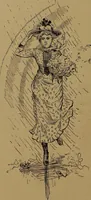 An illustration from How to amuse yourself and others : the American girl's handy book (1887)