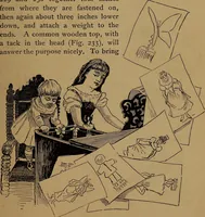 An illustration from How to amuse yourself and others : the American girl's handy book (1887)