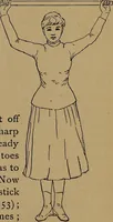 An illustration from How to amuse yourself and others : the American girl's handy book (1887)