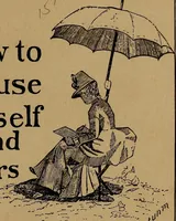 An illustration from How to amuse yourself and others : the American girl's handy book (1887)