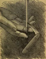 An illustration from How to behave and how to amuse. A handy manual of etiquette and parlor games (1895)