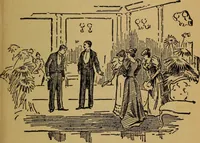 An illustration from How to behave and how to amuse. A handy manual of etiquette and parlor games (1895)