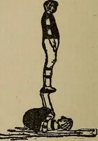 An illustration from How to, a book of tumbling, tricks, pyramids and games; (1899)