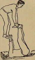An illustration from How to, a book of tumbling, tricks, pyramids and games; (1899)