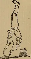 An illustration from How to, a book of tumbling, tricks, pyramids and games; (1899)