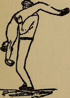 An illustration from How to, a book of tumbling, tricks, pyramids and games; (1899)
