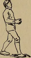 An illustration from How to, a book of tumbling, tricks, pyramids and games; (1899)